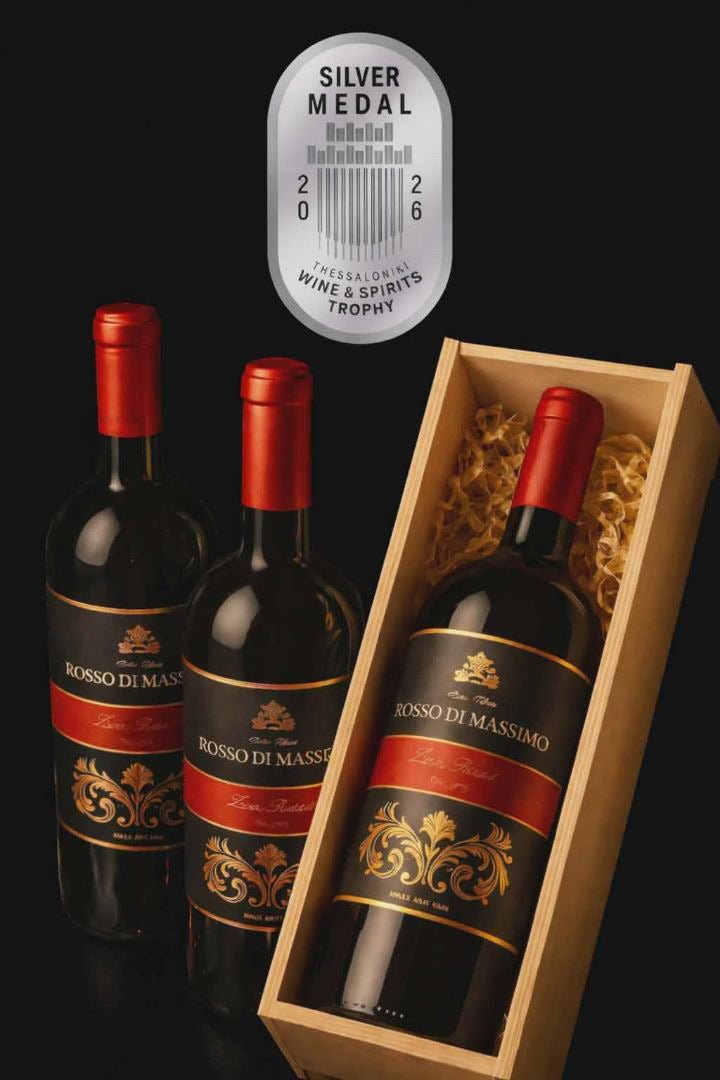 Rosso di Massimo, Dry Mavrodafni, Peloponnese, 2023, PGI