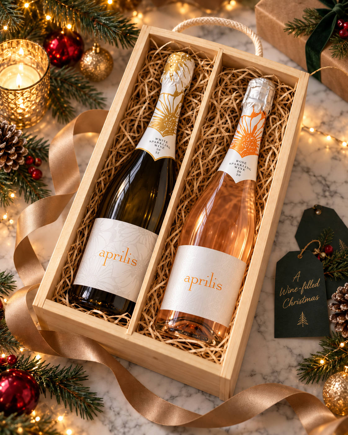 Aprilis Sparkling Christmas Gift Box